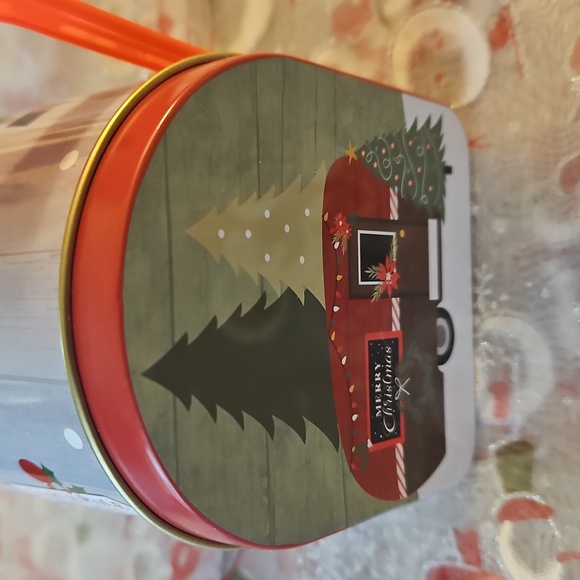 Christmas Mailbox with Red Truck and Snowman - Picture 2 of 5